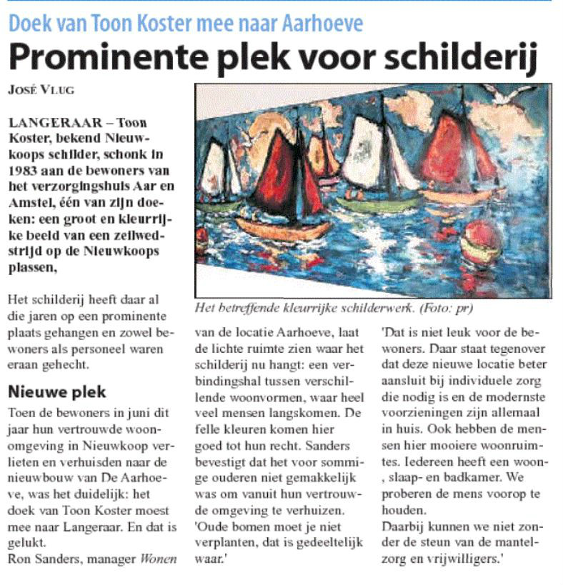 artikel schilderij aarhoeve ww aug 2014